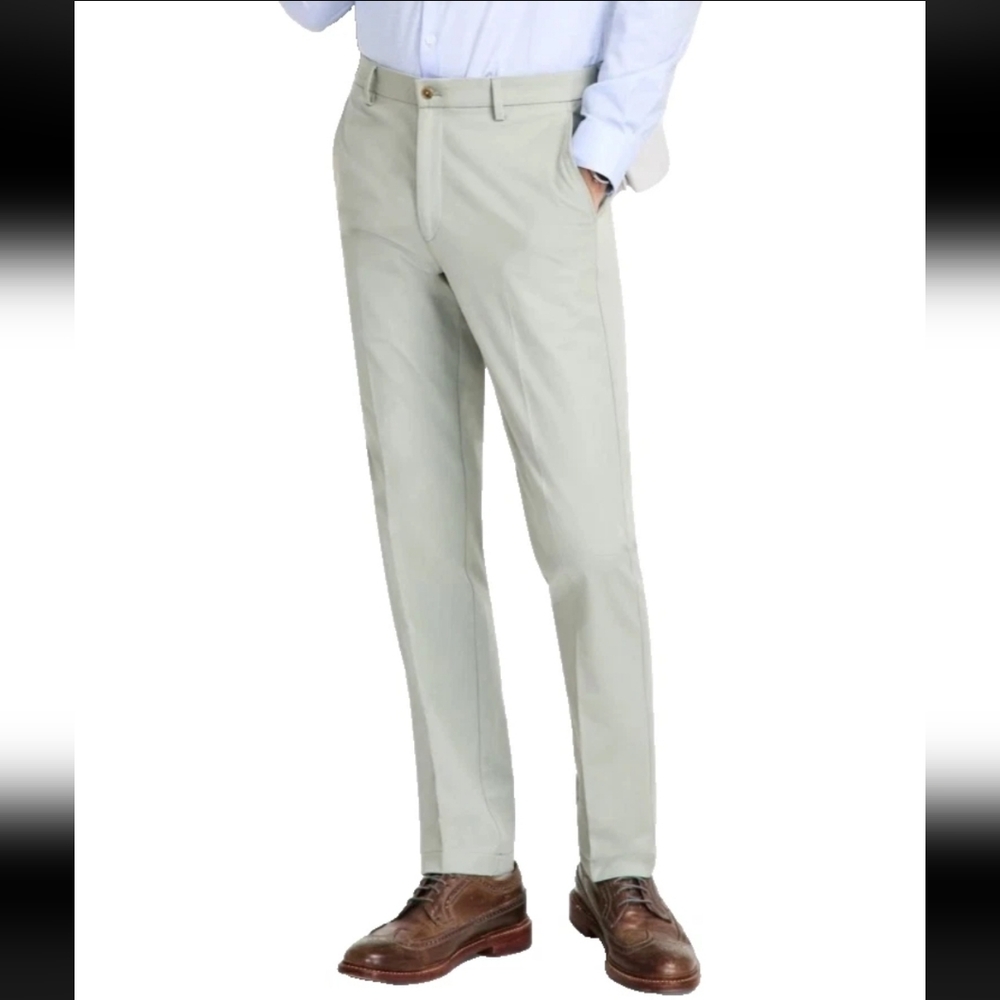 Michael Kors Dress Pants Mens 40Wx34L Mint Green Classic Fit NWT